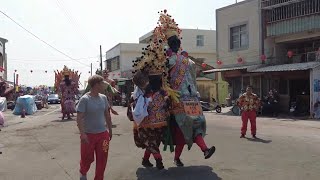 蕃薯厝順天宮元宵祈安遶境恭迎值大龜媽祖回宮-神將團