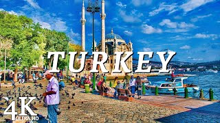 Turkey 4K Ultra hd Video With Relaxing Music - Beautiful Relaxing Piano Music For Stress Relief