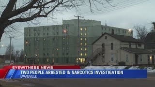 Two people arrested in Evansville narcotics investigation