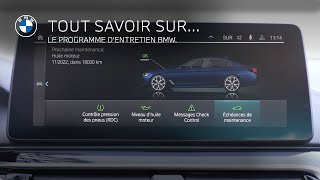 Le programme d'entretien I BMW Service