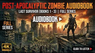 Post-Apocalyptic Zombie Audiobook – Last Survivor (Books 1–3) | Full Series