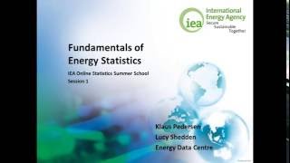 Fundamentals of Energy Statistics