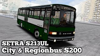 Новый автобус Setra S 213UL, City RegionBus S200 OMSI 2