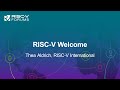 RISC-V Welcome - Thea Aldrich, RISC-V International