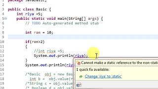 24. Global Variable in Java (HINDI/URDU)