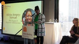 HUD Regional Director, Alicka Ampry Samuel - New Destiny Housing Annual Cocktail Benefit 2023