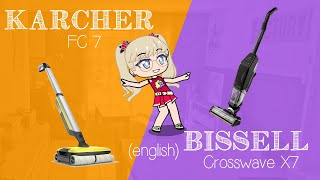 🏠 Bissell Crosswave x7 Vs Kärcher FC7 in 3min  (eng) 🏠