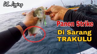 Panen Strike Ikan (GT) Trakulu || mancing Ultralight Jigging || micro jig 40gr ft Capung 1-3 lbs