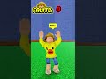 HE WAS BANNED FROM HAVING FRUIT IN THE BLOX FRUITS BUT ⛏ #shorts