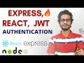 React, Express Js, JWT | Authentication | Live | In Hindi 🔴