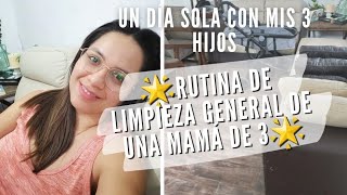 RUTINA DE LIMPIEZA GENERAL DE UNA MAMÁ DE 3. LIMPIAMOS PUERTAS Y PAREDES A PROFUNDIDAD.