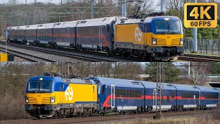 NS 193 737 komt met NIEUWE NightJet Vectrain 8091 714 door Oldenzaal \u0026 Deurningen!