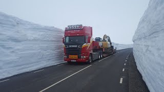 Stekenjokk - Dashcam - Vildmarksvägen - 5.5 meter snö 2017