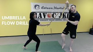 Filipino Martial Arts: Serrada Escrima Umbrella Flow Drill