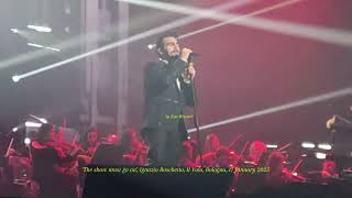 My video: 'The show must go on', Ignazio Boschetto, Il Volo, Unipol Arena, Bologna, 17 January 2025