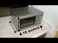 breville compact soft close microwave model bmo650sil