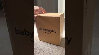 Amazon Baby Registry Welcome Gift Unboxing