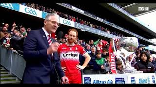 JARLATH BURNS PAYS CONOR GLASS THE RESPECT HE DESERVES - DERRY V DUBLIN - 2024 FOOTBALL LEAGUE FINAL