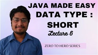 DATATYPES: SHORT - JAVA PROGRAMMING in hindi | Java tutorial hindi | Java course for beginner hindi