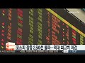 코스피 장중 2 500선 돌파…역대 최고치 마감 연합뉴스tv yonhapnewstv