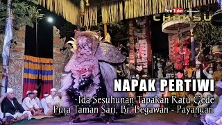 Menegangkan Ida Sesuhunan Tapakan Ratu Gede Napak pertiwi | Calonarang Pura Taman Sari Br. Begawan