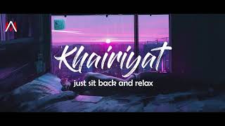Khairiyat Full song - Chhichhore | Slow + Reverb | Rain and Thunder ambience