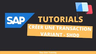 SAP SHD0 - Comment créer une transaction variant?