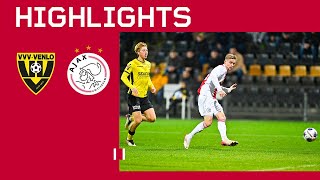 Snelle goal Kenneth Taylor 🔥 | Highlights VVV-Venlo - Jong Ajax | Keuken Kampioen Divisie