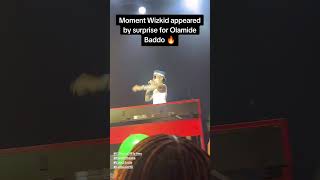 Wizkid surprised olamide on stage at his OLIC 2024 concert #shorts #trending #viral #viralvideo