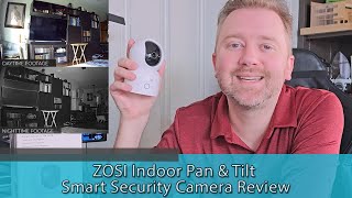 ZOSI Indoor Pan \u0026 Tilt Smart Security Camera Review