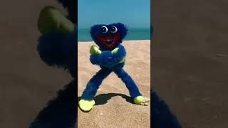 HUGGY WUGGY DANCING IN REAL LIFE!! #foryou #viral #shorts #funny #huggywuggy #plush #wellerman