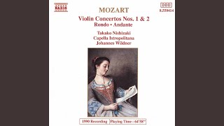 Violin Concerto No. 2 in D Major, K. 211: III. Rondeau