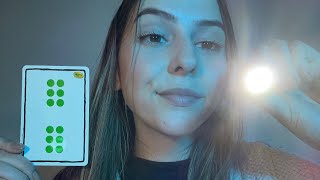 ￼ASMR Peripheral Vision Tests 👁️👁️ ASMR Eye Exam