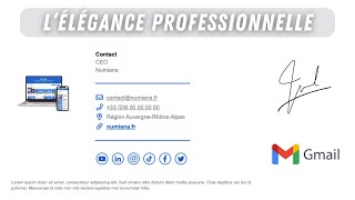 Ajoutez une Signature dans Gmail  ✍️