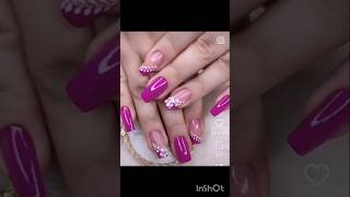 Simple \u0026 elegant nail art designs #youtubeshorts #shorts #short #shortsvideo