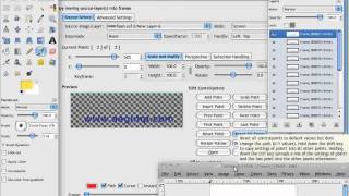 Create/make flash text animation using GIMP-GAP