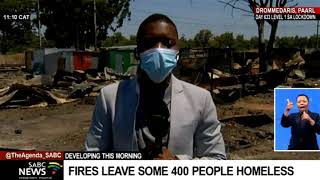 Fires guts through a settlement in Paarl | Atule Joka updates