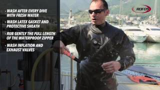 How to wash your drysuit