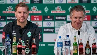 Vor Eintracht Frankfurt im Pokal: Die Highlights der Werder Bremen-Pressekonferenz in 189,9 Sekunden