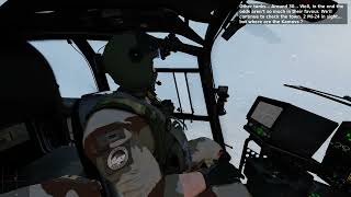 DCS Gazelle - Operation Dixmude - Misión 11. Inteligencia Camuflado con la Niebla y la Tormenta. 2