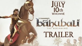 #Baahubali - The Beginning RELEASE Trailer | From 10th July, 2015 | REVIEW  | Lehren Telugu