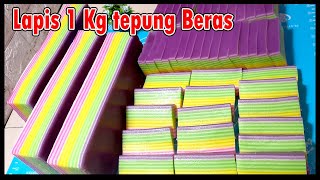 Bukan Kue Lapis biasa‼️ Pakai tepung Beras 1 Kg Ternyata se-Enak ini rasanya, wajib di coba