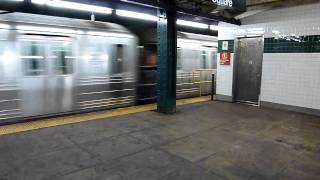 MTA NYCT Subway Westinghouse R68 #2664 on the (D) Norwood bound departing West 4th St