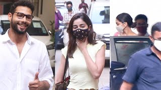 Ananya Panday, Siddhant Chaturvedi And Deepika Padukone Spotted At Dharma Office Bandra