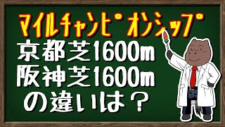 【2020マイルCS】京都と阪神はここが違う！ハイレベルな○○組！