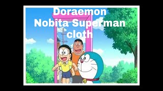 Nobita Doraemon Superman cloth in Telugu