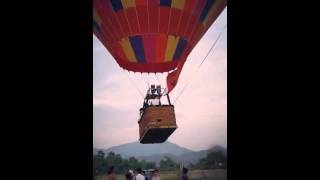 Hot air balloon Vang Vieng 2015