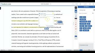 Turnitin: Feedback & Quickmarks