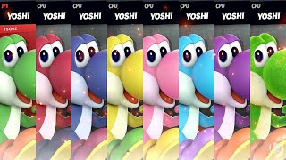 Super Smash Bros. Ultimate All Yoshi Gameplay (redone)