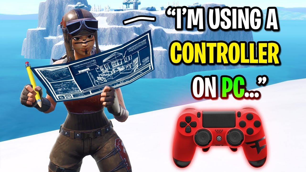 PC Player Uses CONTROLLER On PC Fortnite For The First Time... - YouTube